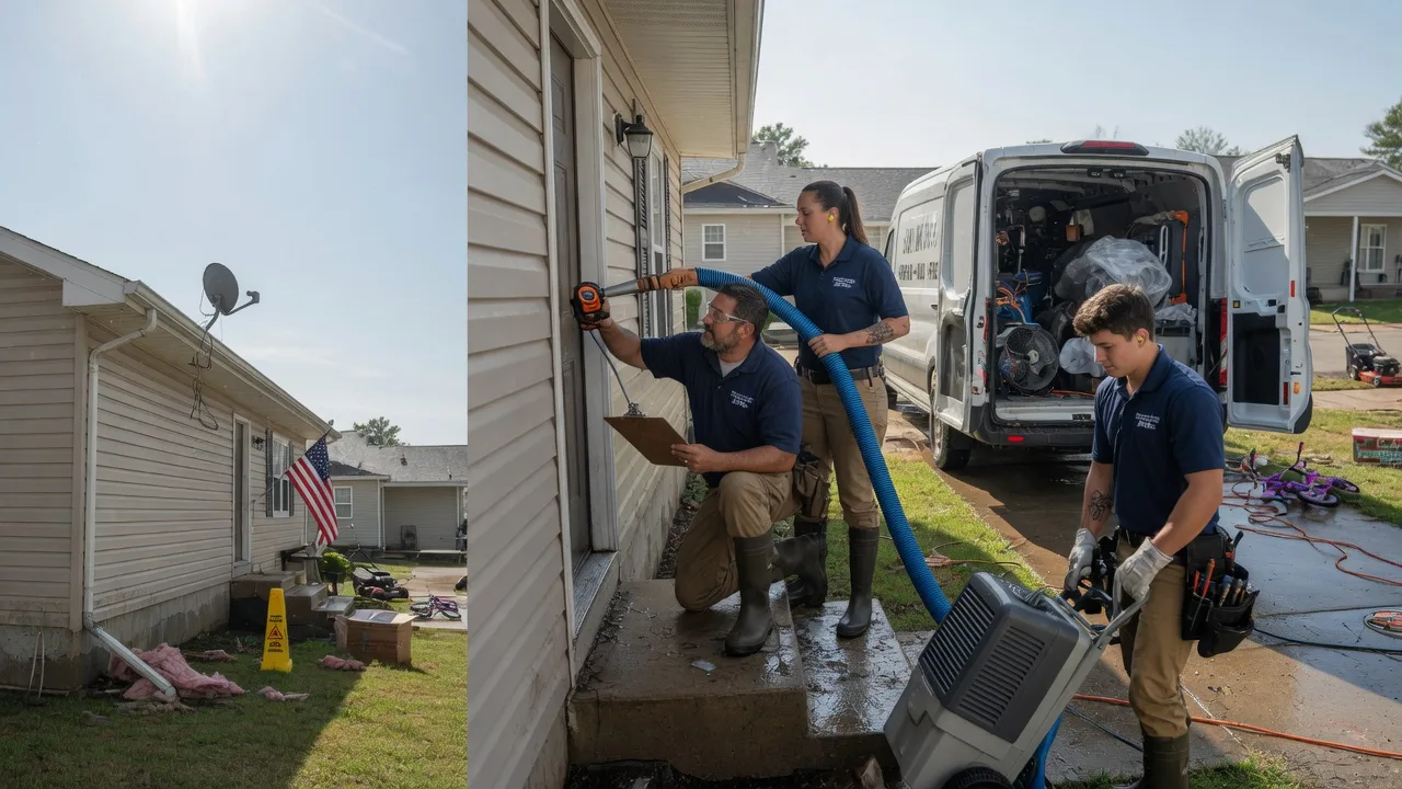 Ceiling Water Damage Restoration in Gibson, MO near me